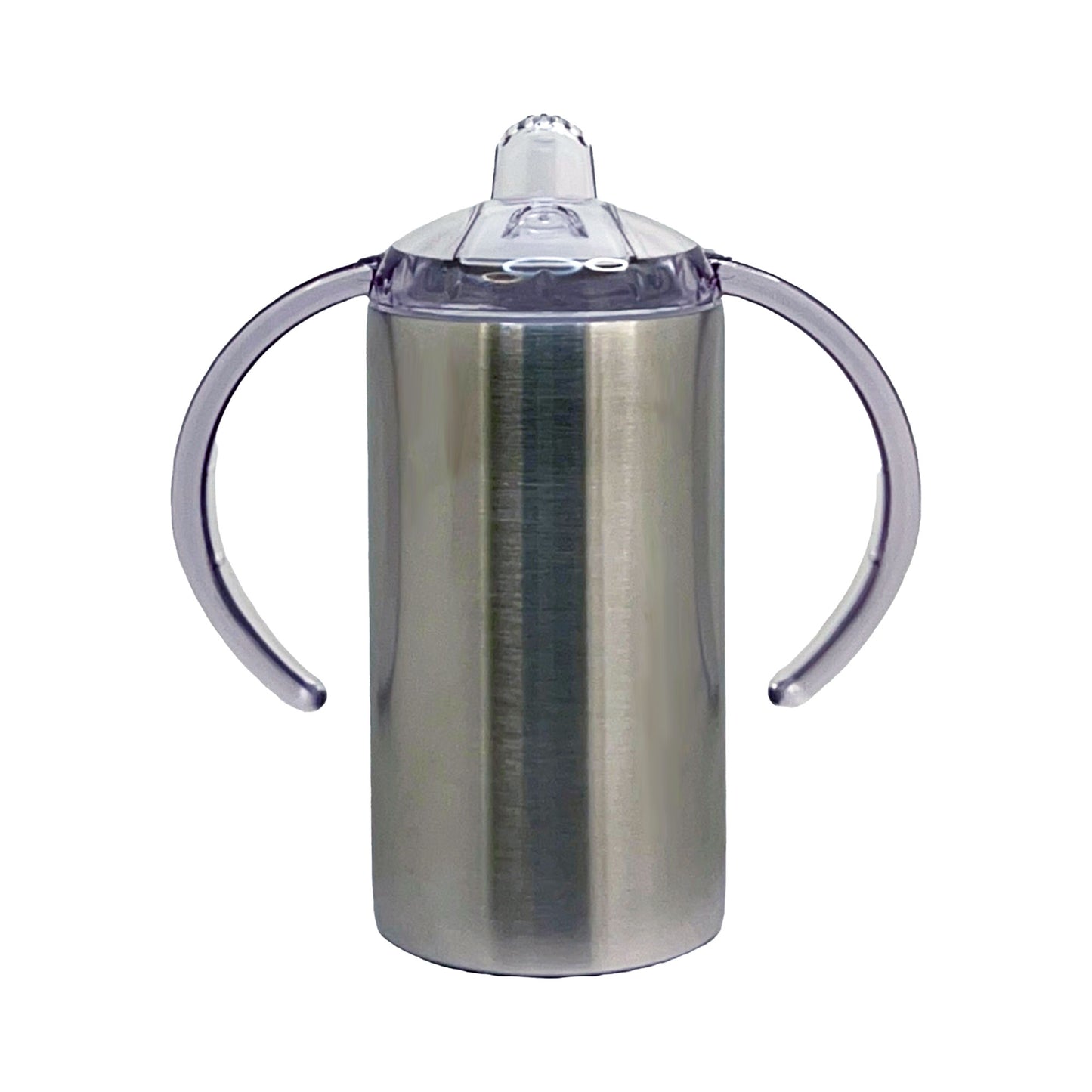 12oz Stainless Steel Straight Sippy Cup Duo