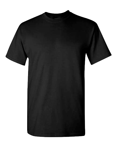 Black Gildan Unisex Heavy Cotton T-Shirt