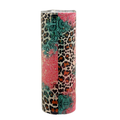 20 oz Best Mom Ever Leopard Print Sublimation Tumbler