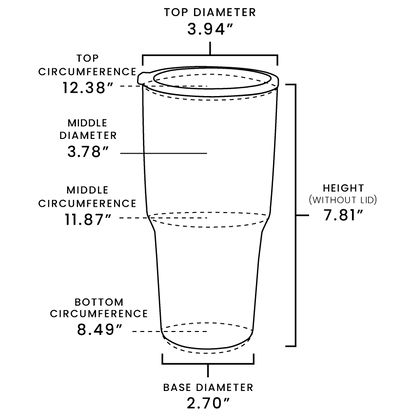 30 oz Stainless Steel Tumbler