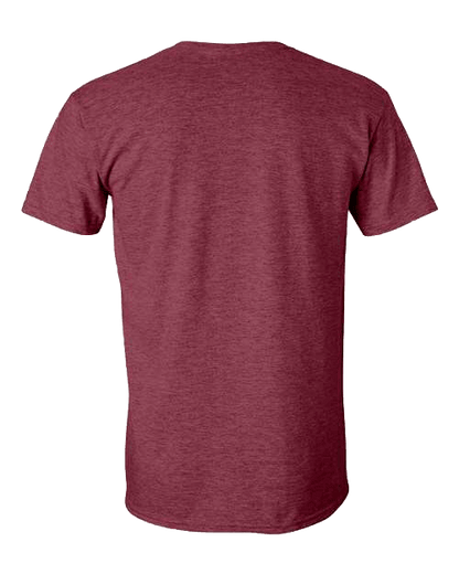 Heather Maroon Unisex Gildan Softstyle T-Shirt