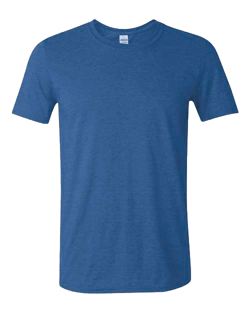 Heather Royal Unisex Gildan Softstyle T-Shirt