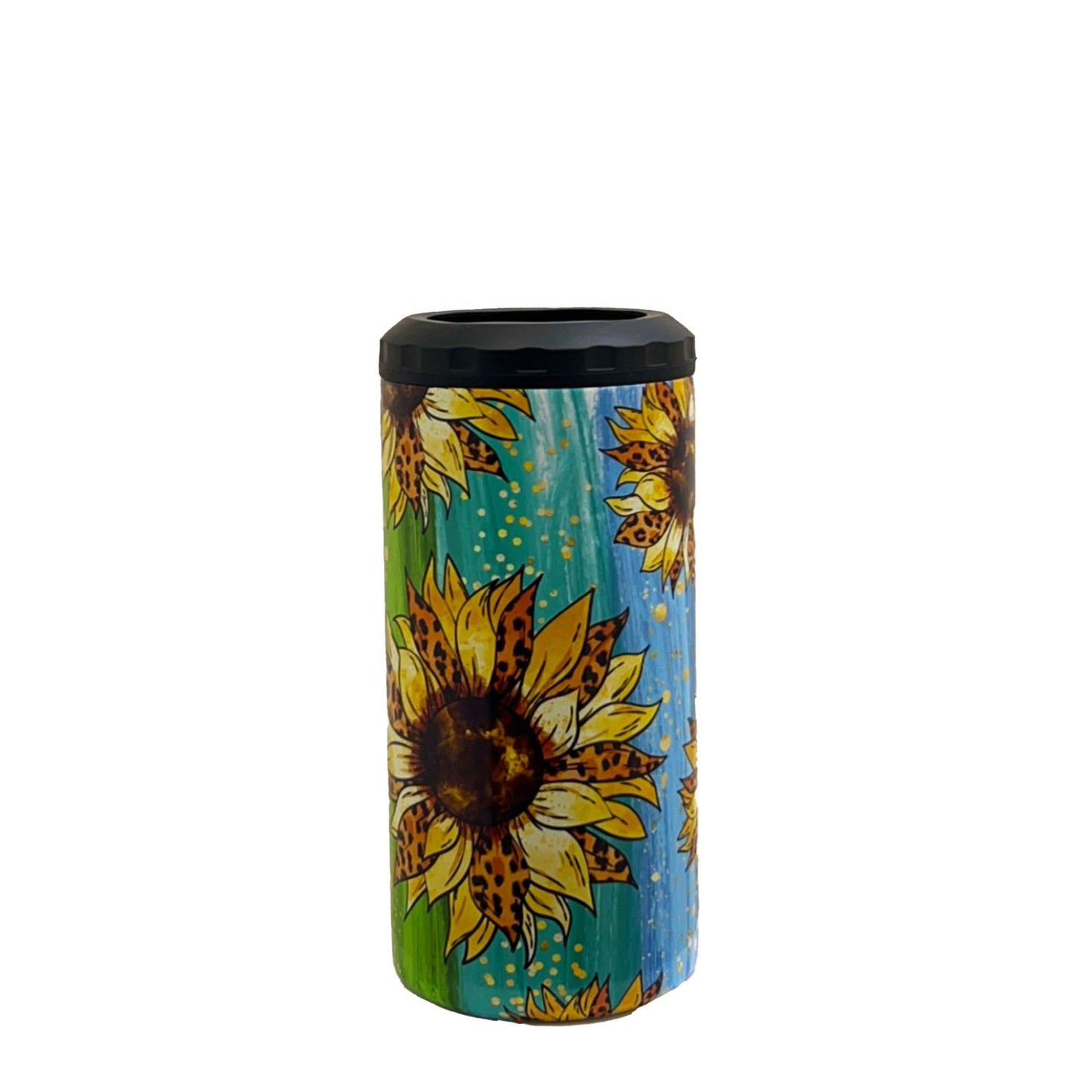 4-in-1 Can Koozie Sunflowers