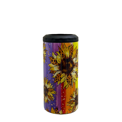 4-in-1 Can Koozie Sunflowers