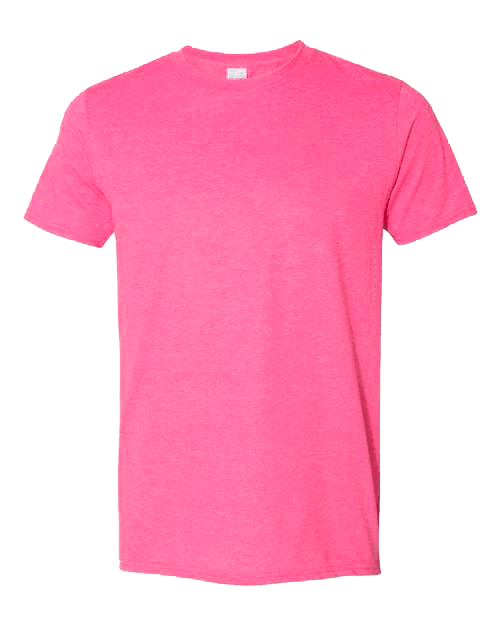 Heather Heliconia Unisex Gildan Softstyle T-Shirt