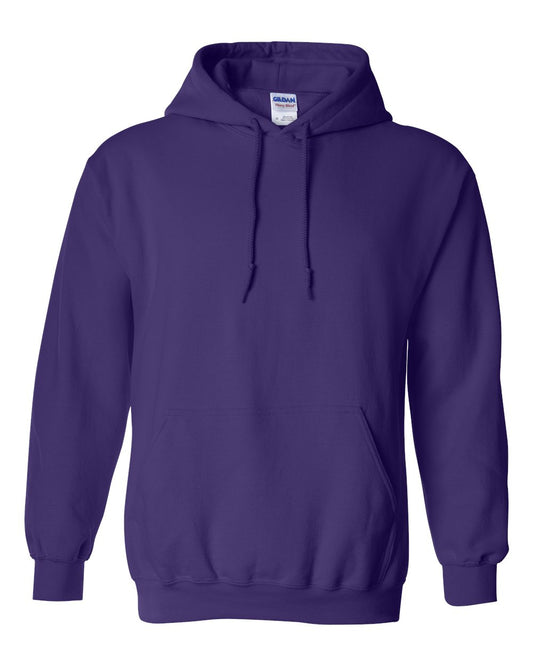 Purple Unisex Gildan Heavy Blend Hooded Sweatshirt