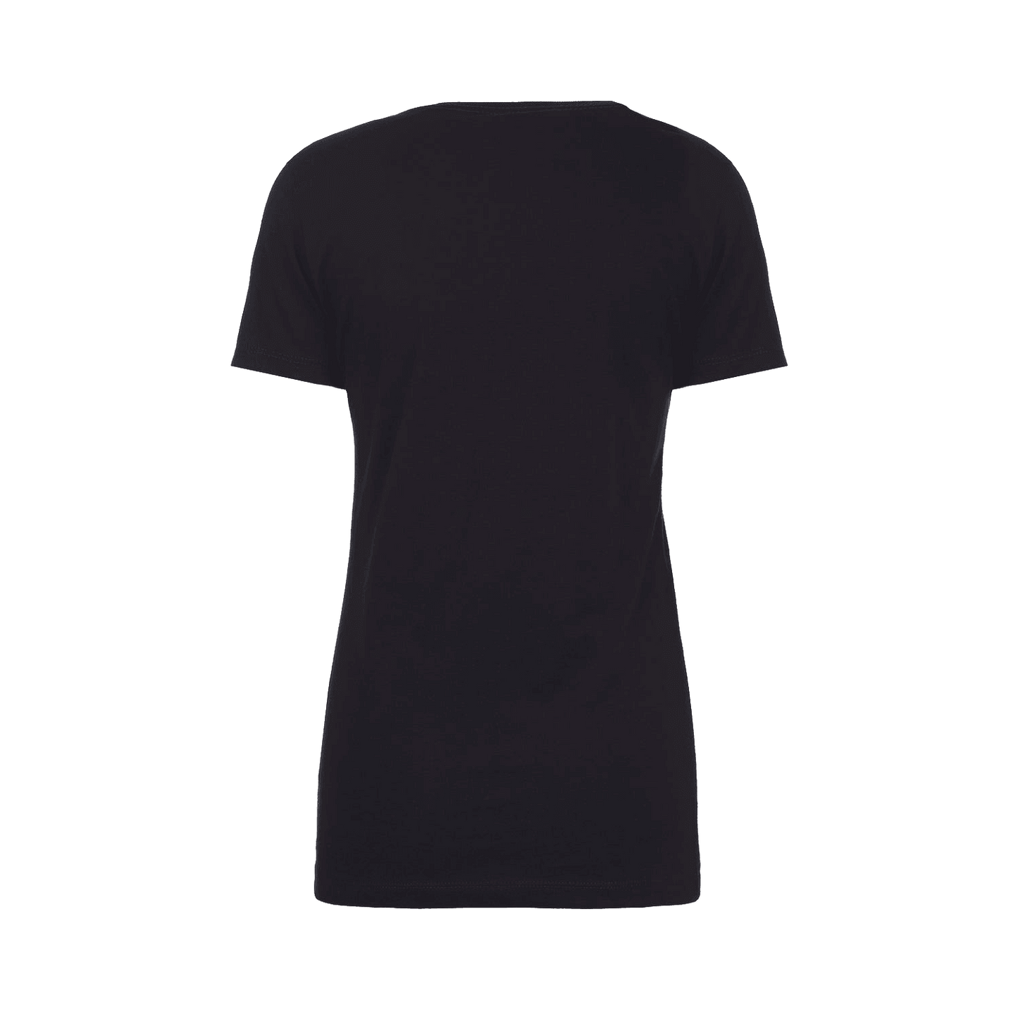 Black Next Level Women’s Ideal T V-Neck T-Shirt