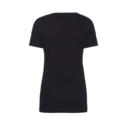 Black Next Level Women’s Ideal T V-Neck T-Shirt