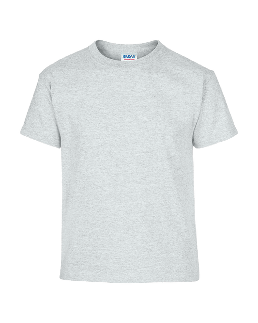 Sport Grey Gildan Youth Unisex Heavy Cotton T-Shirt