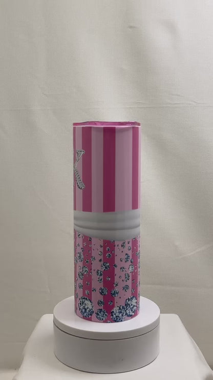 20 oz Pink Diamonds Sublimation Tumbler